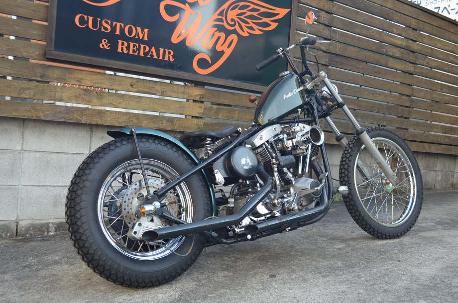 Harley Davidson 公認リジットショベル入荷 名古屋の中古ハーレー販売 インジェクションチューニング カスタム フォレストウィング